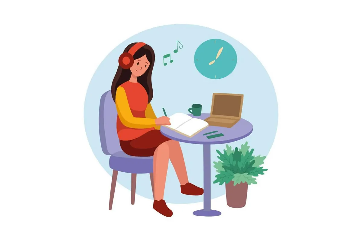 a-girl-listening-to-music