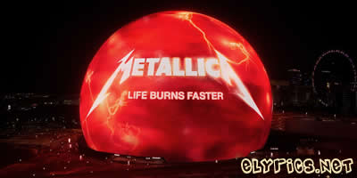 Metallica Las Vegas Sphere Residency: Life Burns Faste